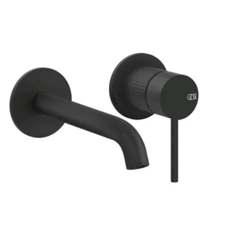 Смеситель для раковины, Gessi, 316 Cesello, цвет-черный матовый