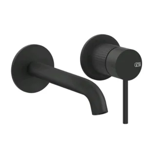 Смеситель для раковины, Gessi, 316 Cesello, цвет-черный матовый