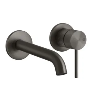 Смеситель для раковины, Gessi, 316 Cesello, цвет-Black Metal Brushed PVD