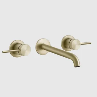 Смеситель для раковины, Gessi, 316 Cesello, цвет-Brushed Brass PVD — иконка