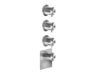 Смеситель для душа, Gessi, 316 Bath-Shower, цвет-Copper Brushed PVD