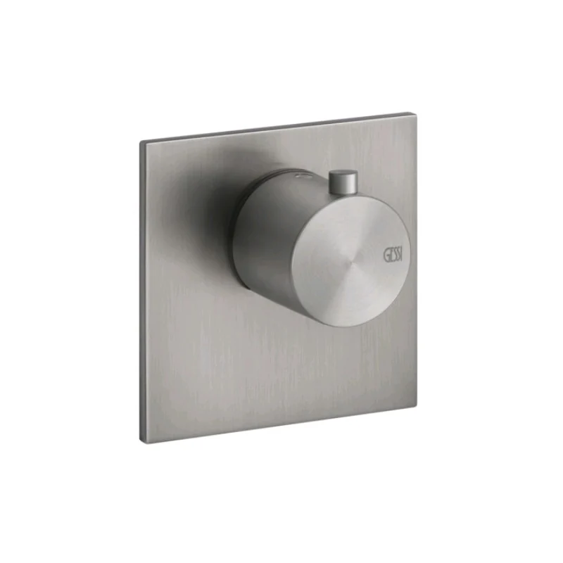 Смеситель для душа, Gessi, 316 Bath-Shower, на 1 потребитель, цвет-Steel Brushed