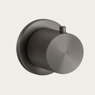 Вентиль, Gessi, 316 Bath-Shower, 3/4", цвет-Black Metal Brushed PVD