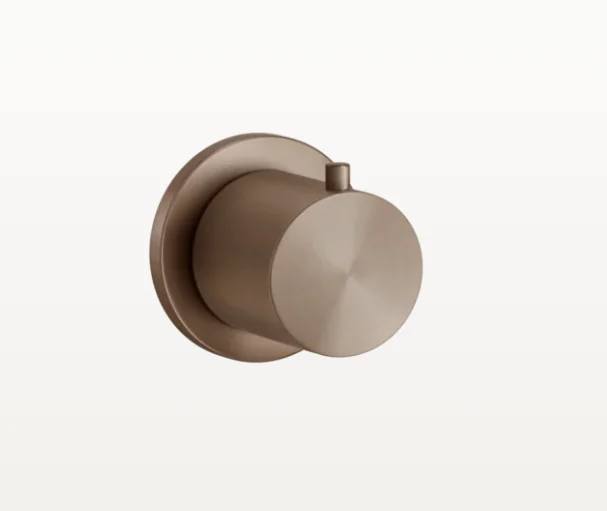 Вентиль, Gessi, 316 Bath-Shower, 3/4", цвет-Copper Brushed PVD