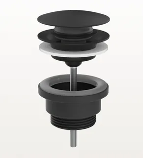 Донный клапан, Gessi, для раковин, 1 1/4", цвет-Black XL