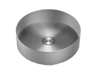 Раковина, Gessi, 316, шгв 400*400*125, отверстия для смесителя-отсутствуют, цвет -Warm Bronze Br. PVD