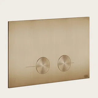 Клавиша смыва, Gessi, для унитаза, шгв 245*5*155, цвет-Warm Bronze Brushed PVD