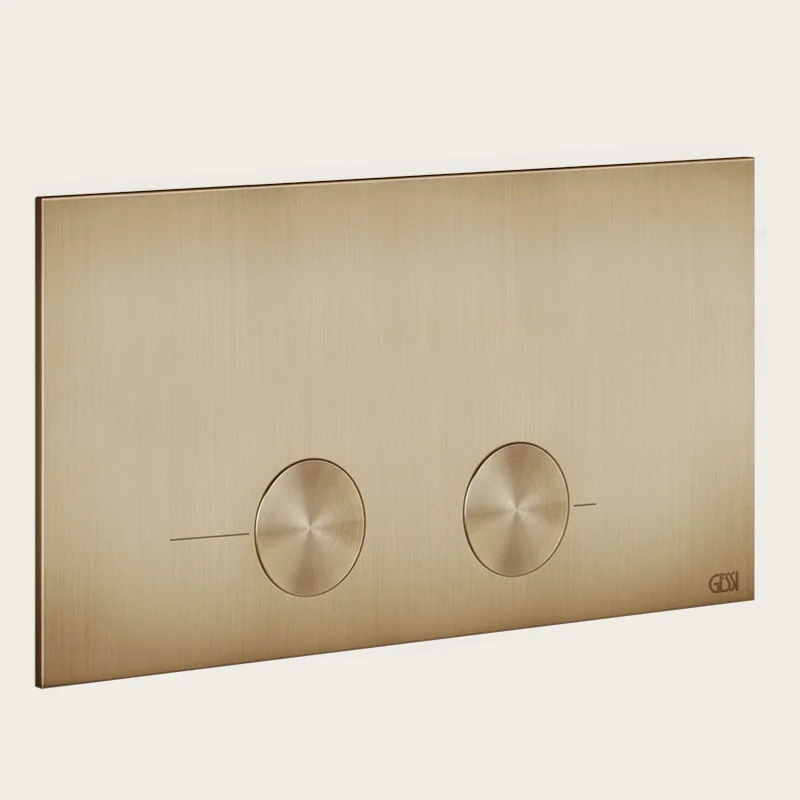 Клавиша смыва, Gessi, для унитаза, шгв 270*5*140, цвет-Warm Bronze Brushed PVD