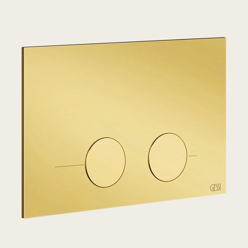Клавиша смыва, Gessi, для унитаза, шгв 215*5*145, цвет-Gold PVD