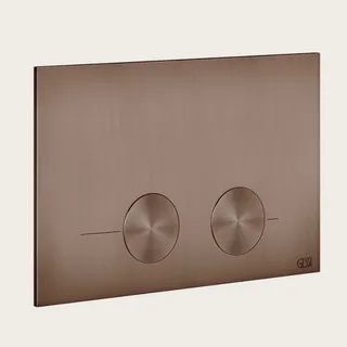 Клавиша смыва, Gessi, для унитаза, шгв 215*5*145, цвет-Copper Brushed PVD