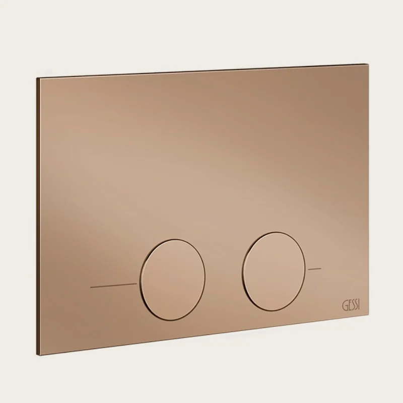 Клавиша смыва, Gessi, для унитаза, шгв 215*5*145, цвет-Copper PVD