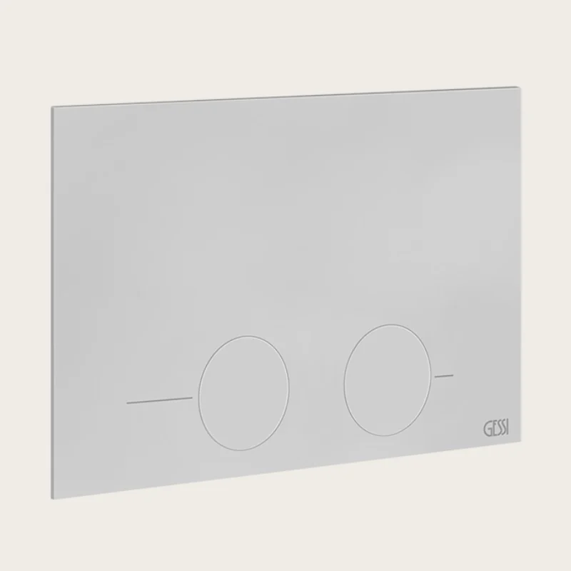 Клавиша смыва, Gessi, для унитаза, шгв 215*5*145, цвет-белый матовый