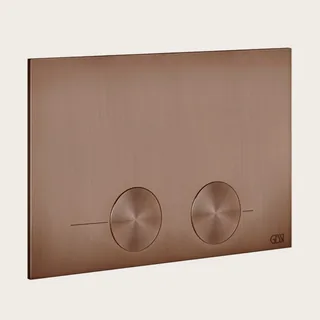Клавиша смыва, Gessi, для унитаза, шгв 215*5*145, цвет-Copper Brushed PVD