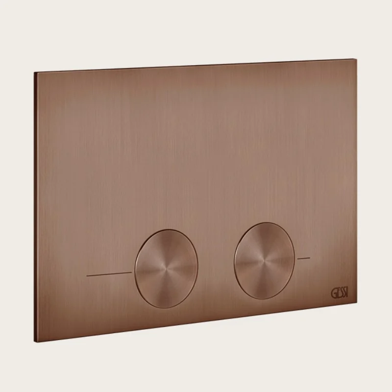 Клавиша смыва, Gessi, для унитаза, шгв 215*5*145, цвет-Copper Brushed PVD