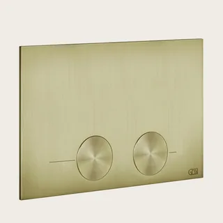 Клавиша смыва, Gessi, для унитаза, шгв 215*5*145, цвет-Brushed Brass PVD