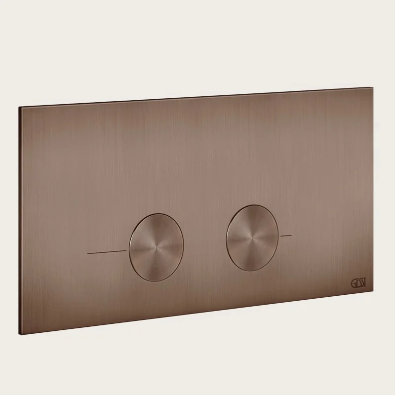 Клавиша смыва, Gessi, для унитаза, шгв 230*5*140, цвет-Copper Brushed PVD