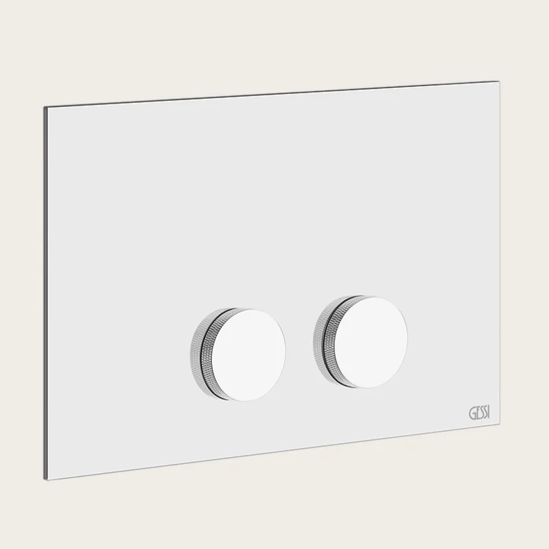 Клавиша смыва, Gessi, Anello, Diamantato, для унитаза, шгв 245*17*155, цвет-хром