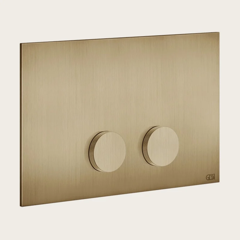 Клавиша смыва, Gessi, Anello, Diamantato, для унитаза, шгв 245*17*155, цвет-Warm Bronze Brushed PVD