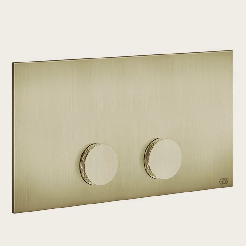 Клавиша смыва, Gessi, для унитаза, шгв 270*17*140, цвет-Brushed Brass PVD