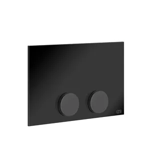 Клавиша смыва, Gessi, Anello, для унитаза, шгв 215*12*145, цвет-Black Metal PVD