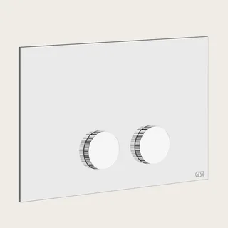 Клавиша смыва, Gessi, Ingranaggio Rigato, для унитаза, шгв 245*17*155, цвет-хром