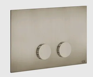 Клавиша смыва, Gessi, Ingranaggio, для унитаза, шгв 245*12*155, цвет-Finox Brushed Nickel