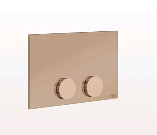 Клавиша смыва, Gessi, Ingranaggio, Tece (TeceProfil, TeceBox), для унитаза, шгв 215*12*145, цвет-Copper PVD