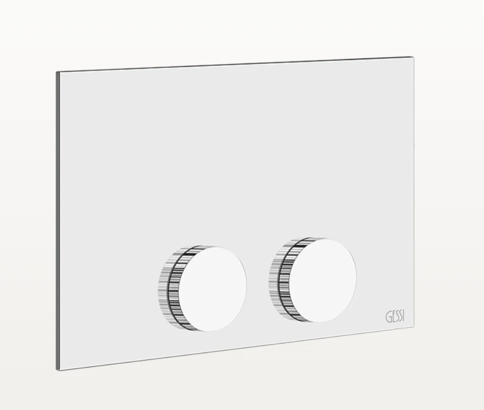 Клавиша смыва, Gessi, Ingranaggio, Tece (TeceProfil, TeceBox), для унитаза, шгв 215*12*145, цвет-хром