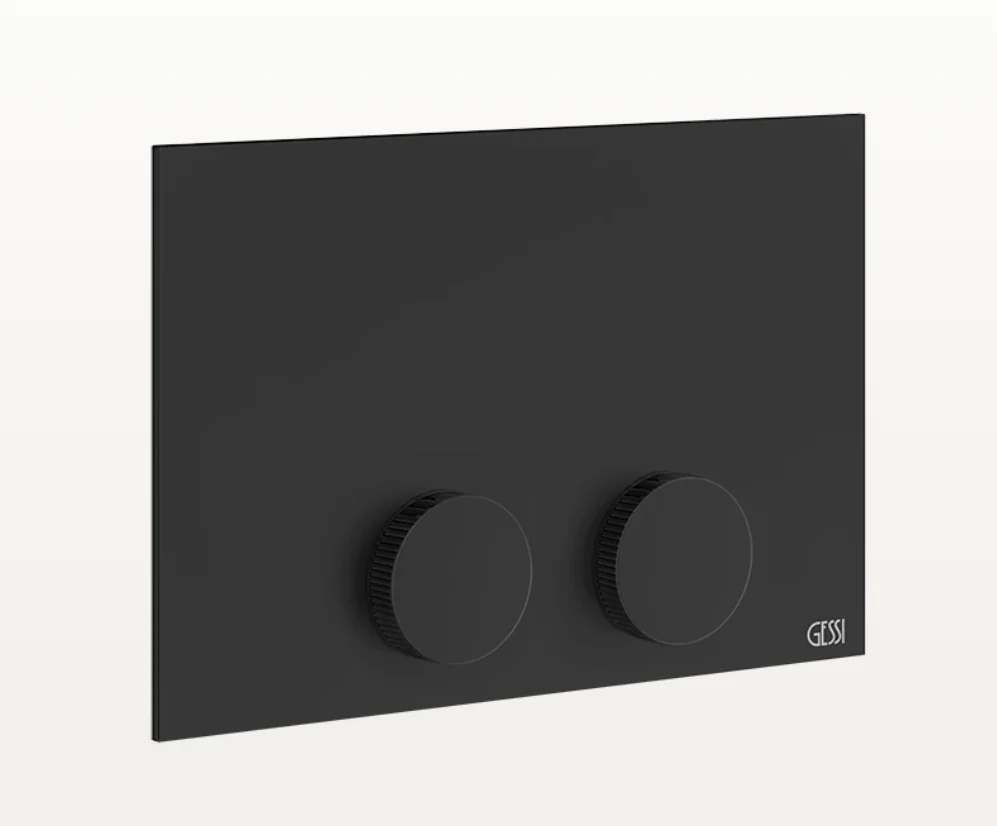 Клавиша смыва, Gessi, Ingranaggio, Tece (TeceProfil, TeceBox), для унитаза, шгв 215*12*145, цвет-Black XL (старый арт. 54641/299)