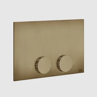 Клавиша смыва, Gessi, Ingranaggio, Tece (TeceProfil, TeceBox), для унитаза, шгв 215*12*145, цвет-Deep Bronze Brushed PVD — иконка