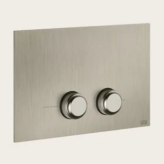 Клавиша смыва, Gessi, VENTI20, для унитаза, шгв 245*17*155, цвет-Finox Brushed Nickel