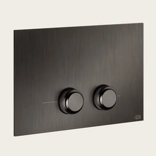 Клавиша смыва, Gessi, VENTI20, для унитаза, шгв 245*17*155, цвет-Black Metal Brushed PVD