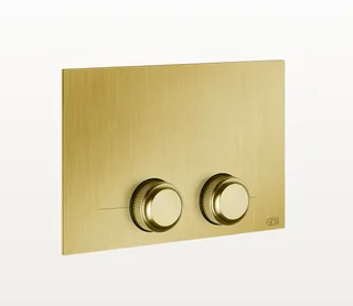 Клавиша смыва, Gessi, VENTI20, для унитаза, шгв 215*12*145, цвет-Brushed Gold PVD — иконка
