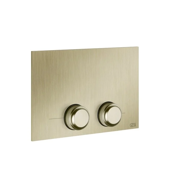 Клавиша смыва, Gessi, VENTI20, для унитаза, шгв 215*12*145, цвет-Brushed Brass PVD
