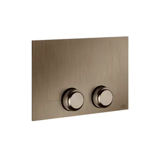 Клавиша смыва, Gessi, VENTI20, для унитаза, шгв 215*12*145, цвет-Coffee Bronze Brushed PVD