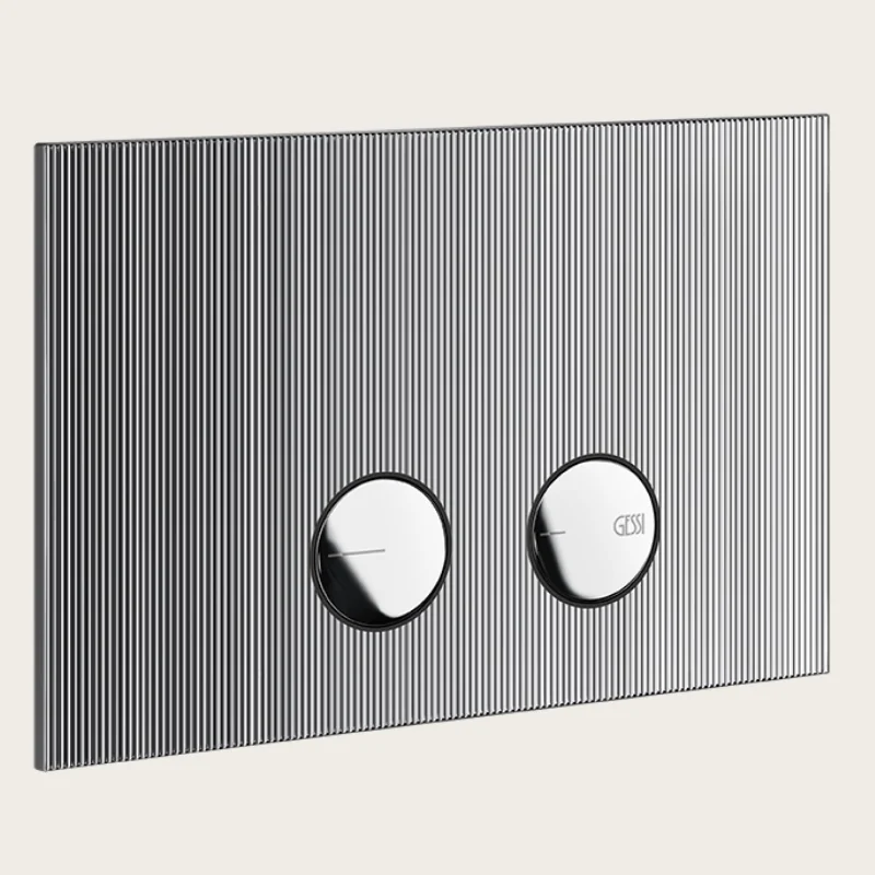 Клавиша смыва, Gessi, Rigato, для унитаза, шгв 245*5*155, цвет-хром