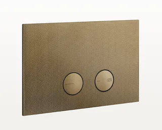 Клавиша смыва, Gessi, FLUSH PLATES, DIAMANTATO, для унитаза, шв 245*155, цвет-Deep Bronze Brushed PVD — иконка