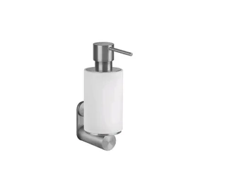 Дозатор для жидкого мыла, Gessi, 316, шгв 75*149*209, цвет-Black Metal Brushed PVD