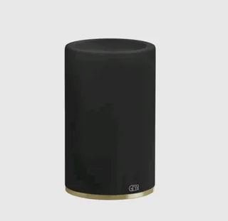 Стакан, Gessi, 316, шгв 75*75*126, цвет-чёрный/Brushed Brass PVD