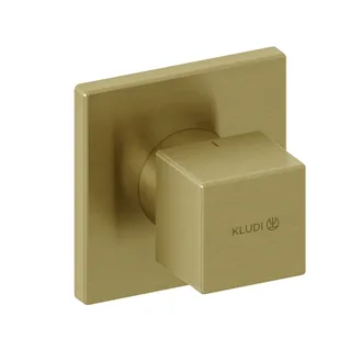 Вентиль, Kludi, DECUS, без запорного вентиля, цвет-Brushed Gold