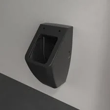 Писсуар, Villeroy&Boch, Memento 2.0, шгв 285*315*545, CeramicPlus, цвет-Pure Black