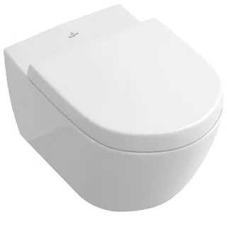 Унитаз, Villeroy&Boch, Subway 2.0, подвесной, шгв 370*560*415, CeramicPlus, цвет-альпийский белый