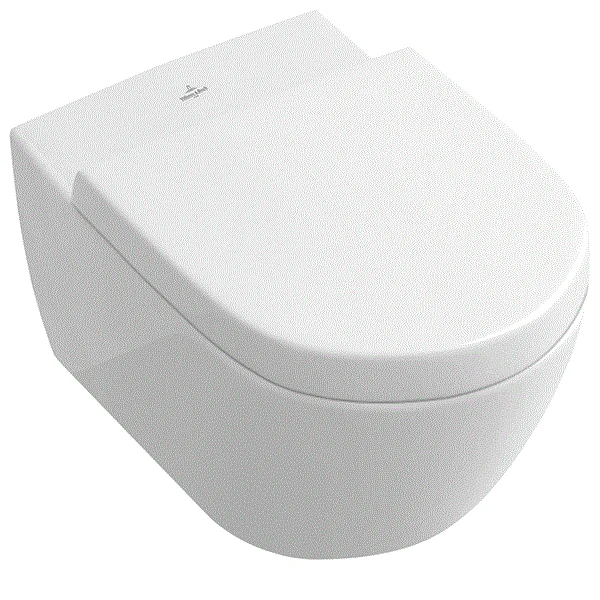 Унитаз, Villeroy&Boch, Subway 2.0, подвесной, шгв 370*560*415, CeramicPlus, цвет-альпийский белый