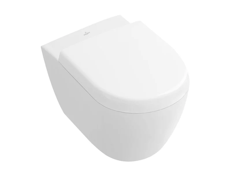 Унитаз, Villeroy&Boch, Subway 2.0, подвесной, шгв 355*480*345, CeramicPlus, цвет-альпийский белый