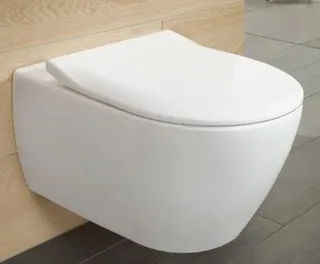 Унитаз + сиденье, Villeroy&Boch, Subway 2.0, подвесной, шгв 370*560*415, цвет-альпийский белый — иконка