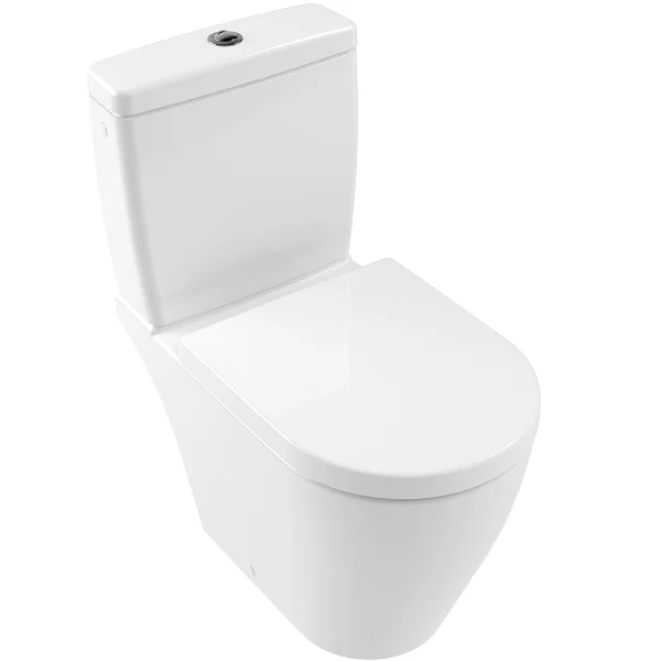 Унитаз напольный, Villeroy&Boch, Avento, шгв 370*640*400, цвет-альпийский белый