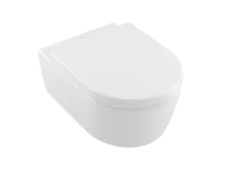 Унитаз, Villeroy&Boch, Avento, подвесной, шгв 370*530*310, CeramicPlus, цвет-альпийский белый