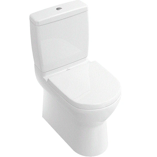 Унитаз, Villeroy&Boch, O'Novo, напольный, шгв 360*655*400, CeramicPlus, цвет-альпийский белый