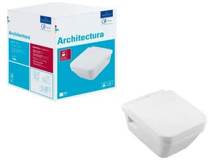 Унитаз, Villeroy&Boch, Architectura, подвесной, шгв 370*530*320, цвет-альпийский белый — иконка