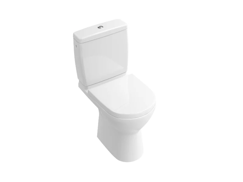 Унитаз-компакт, Villeroy&Boch, O'Novo, напольный, шгв 360*610*400, цвет-альпийский белый